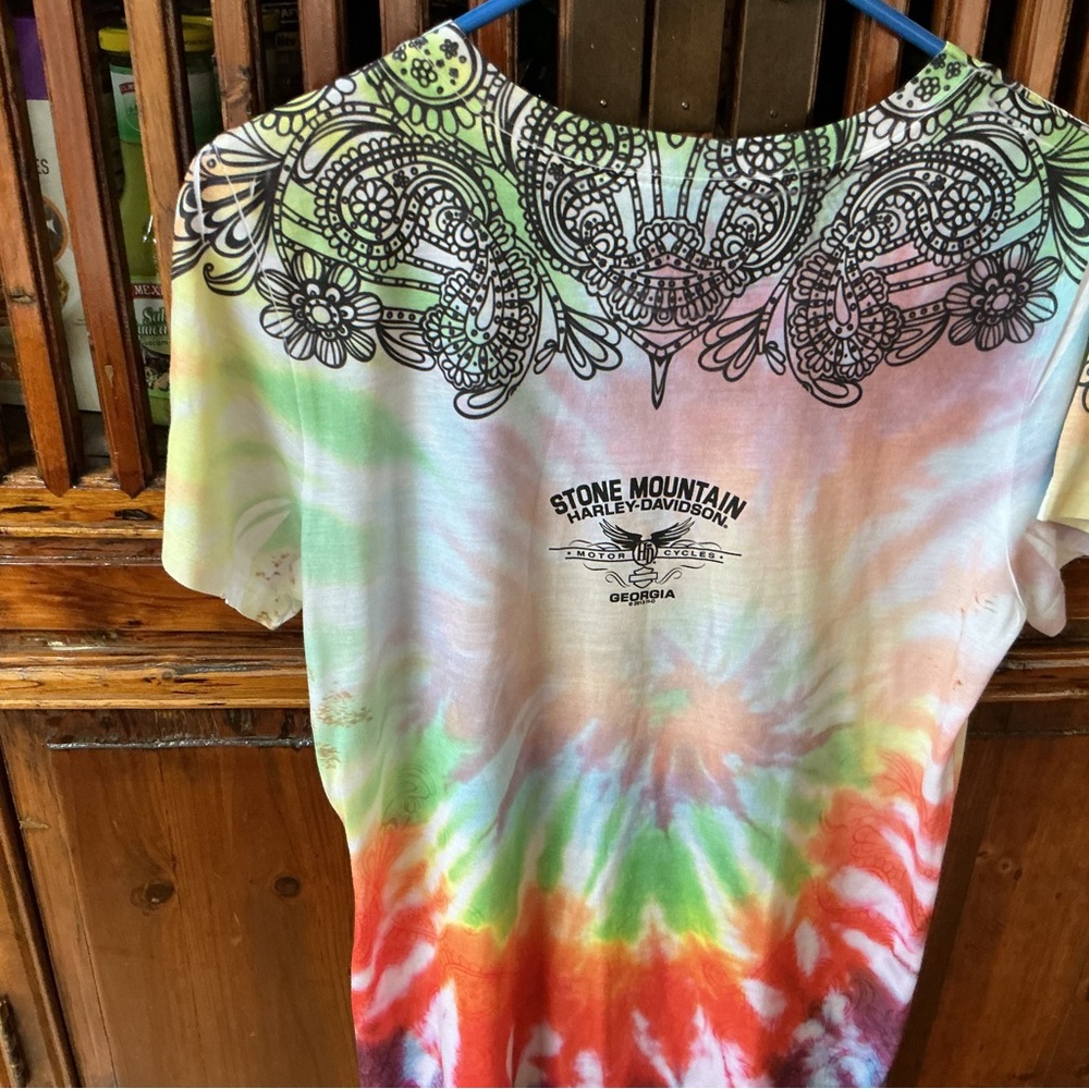 Harley-Davidson Multicolor Tie-Dye Tee